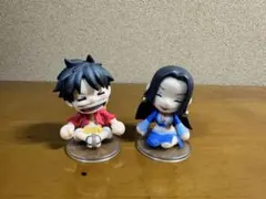 ワンピース ルフィ ボア・ハンコック フィギュアセット