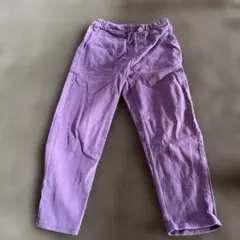 THE SHOP TK キッズ ロングパンツ パープル 120cmのサムネイル