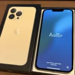 iPhone 13 PRO 256GB ゴールド 美品