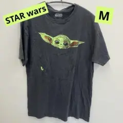 STAR WARS Yoda Tシャツ Mサイズ グレー