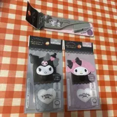 マイメロディ クロミ　ばんそうこうケース＆スライドコーム３点セット