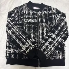 ツイードジャケット 中綿