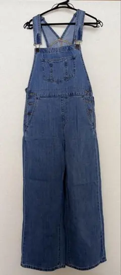 GU デニムサロペット コットン100%