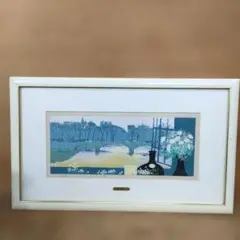 小川幸一 シルクスクリーン 赤い球体 版画 額装 - メルカリ