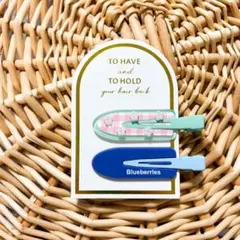 前髪クリップ　ヘアクリップ 2個セット