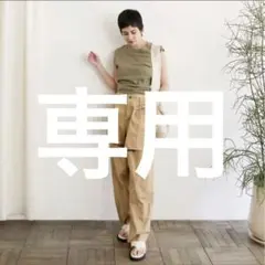 【断捨離中】searoomlynn タックダブルカット SRN03 チノパンのサムネイル