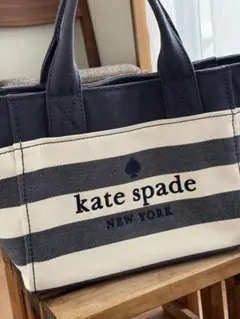 kate spade ケイトスペード コットン トートバッグ