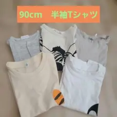 半袖Tシャツ　90cm　西松屋　H&M　5着セットのサムネイル