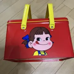 昭和レトロ】不二家ペコちゃんポコちゃん ブリキ缶ランチボックス