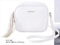 MILKFED. ミルクフェド　タッセル付き ポシェットのサムネイル
