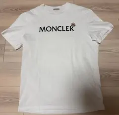 MONCLER ロゴプリント Tシャツ ホワイト