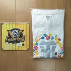 阪神タイガース2025セ・リーグ優勝記念ミニタオル・デザインTシャツ3Lサイズ
