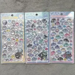 c*o様 ボンボンドロップシール　水族館限定　いるか　さめ　あざらし　３枚セット