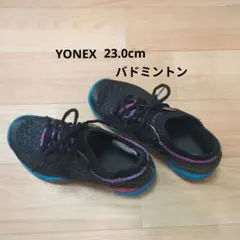 YONEXエクスプロージョン バドミントンシューズ ブラック/ブルー/ピンク