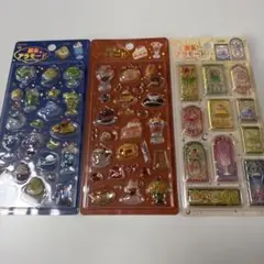 《正規品》BGM きゅるるんシール　喫茶アラモード　3点セット