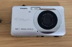 CASIOEXILIMカシオデジタルカメラ12.1メガピクセルシルバ動作確認済み