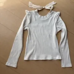 WILLSELECTION リブ編み長袖Tシャツ M ホワイトのサムネイル