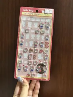 ボンボンドロップシール　ミニボンドロ　キティー　おすそ分け