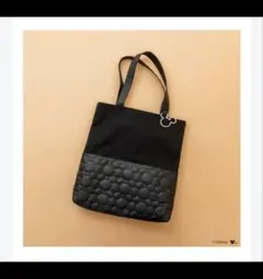Disney LIFESTYLE BOOK キルティングトートバッグ