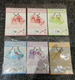 5-0531-1 五等分の花嫁　3チャームキーホルダー6個