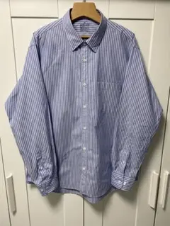 無印良品洗いざらしブロードシャツXLサイズ