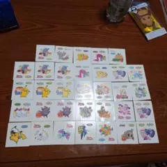 ポケモンパンデコキャラシールハロウィン限定や春限定と夏限定