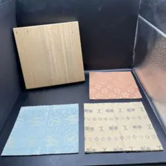 古帛紗　北村徳斎　利休梅　名物裂　茶道具　帛紗　３個セット