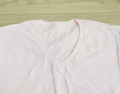 ☆VネックTシャツ 2枚セット/XL ピンク 新品！