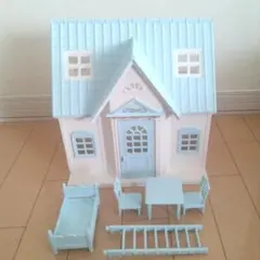 ♥シルバニアファミリー♥ リペイント お家① リメイク ハウス ハンドメイド