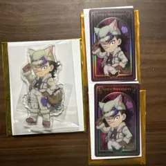 鬼滅の刃　ハロウィン2025 アクリルスタンド メタリックカード　不死川玄弥