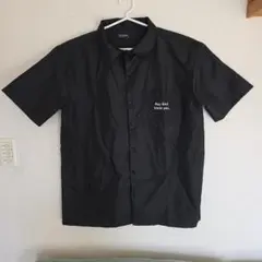黒 半袖シャツ May God bless you