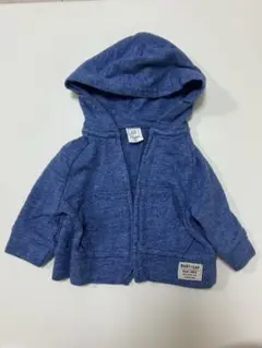 BABY GAP ベビー パーカー ブルー 0-3Mのサムネイル