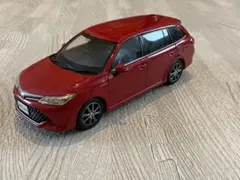 1/30 トヨタ　カローラフィルダー　カラーサンプル　非売品　ミニカー　レッド