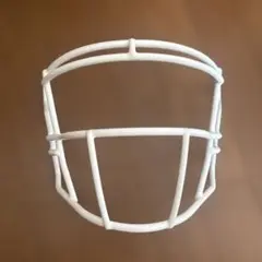 フットボールヘルメット用ホワイトフェイスマスク