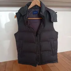 UNION STATION グレー ダウンベスト Mサイズ