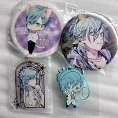 うたプリ　美風藍　缶バッジ　7th ナンジャタウン ラバーストラップ