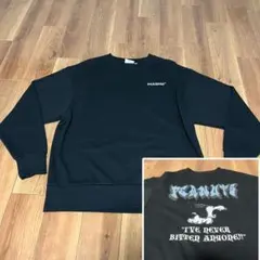 【新品】PEANUTSスヌーピー 黒トレーナー