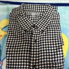 メンズチェックシャツ　ユニクロ　M