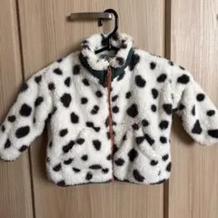EL FIN DOLL ダルメシアン柄アウター 80