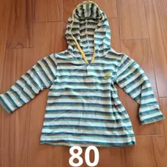 NIKE フード付きストライプTシャツ