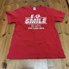 E-girls/E.G SMILE LIVE TOUR 2016 Tシャツ M