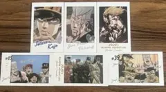 ジョジョの奇妙な冒険　キャラポトレ　6枚セット