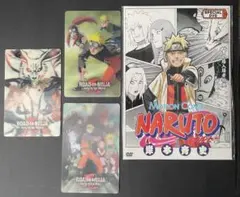 【最安値‼️未開封‼️】NARUTO ナルト 劇場特典 未開封カード 3枚組 NARUTO 劇場版 入場者特典 未開封カード＆DVD ミラバト ナルト3セット