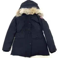 カナダグース ブロンテパーカ ダウンコート コヨーテファー レディース　Mサイズ