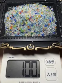 琉球ガラスカレット小粒100ｇ⑤