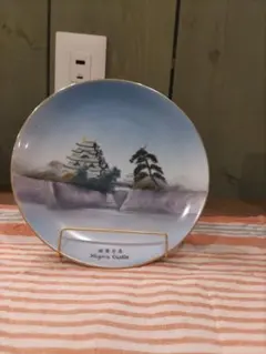 日本陶器会社　オールドノリタケ　Nagora Castle 風景皿