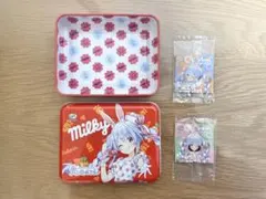 兎田ぺこら　ホロライブ　カンカン　milky　ステッカー