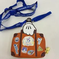 ディズニー 35周年 バケーションパッケージ パスケース コインケース