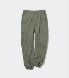 ユニクロ　イージーカーゴパンツ　S オリーブ