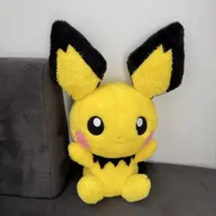 ピチュー　めちゃもふぐっと　ほっこりいやされぬいぐるみ　ポケットモンスター